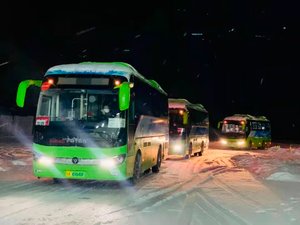Автобусы Foton на Зимних Олимпийских играх 2022 года в Пекине